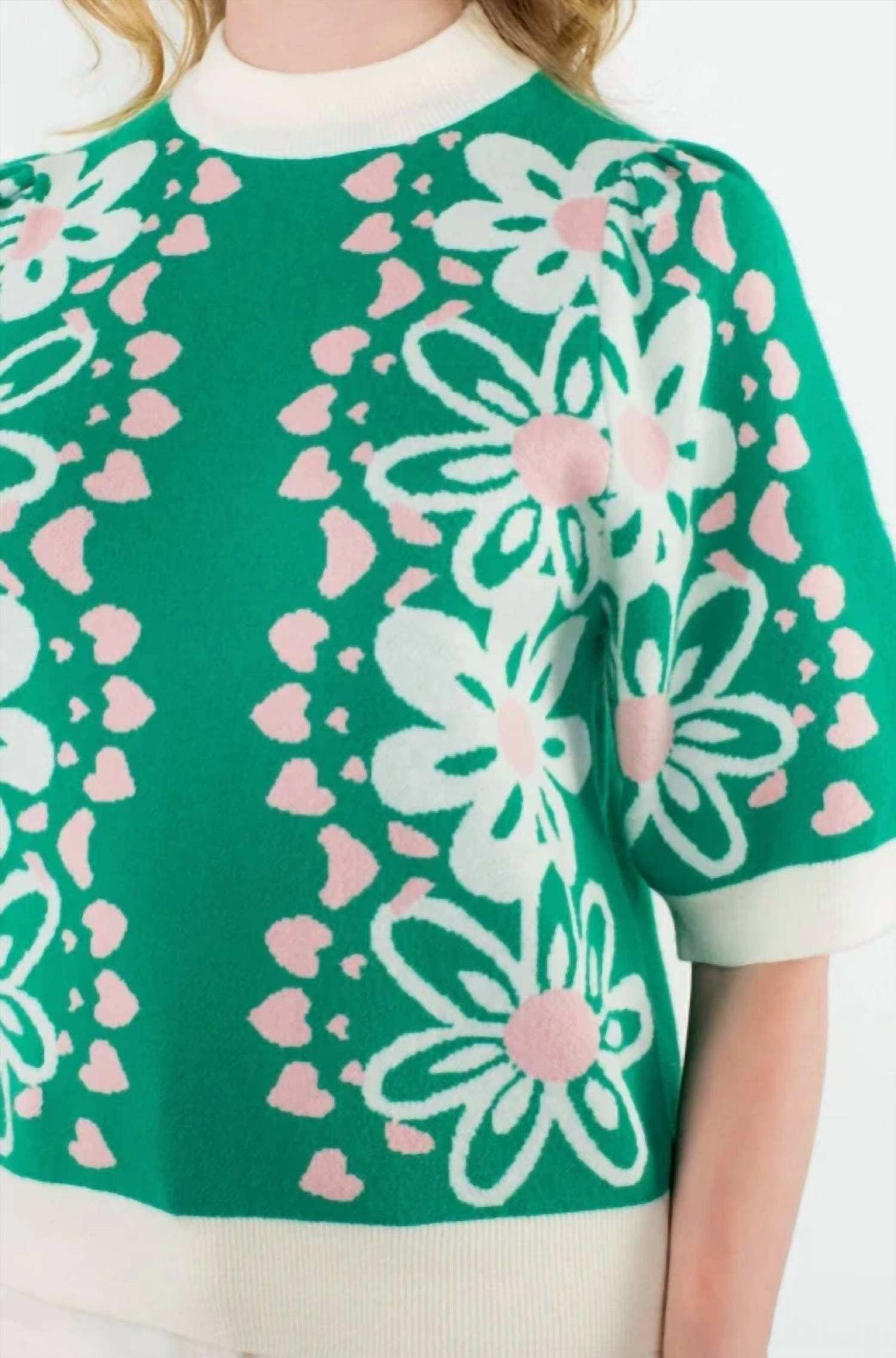 Thml - Spring Flower Sweater