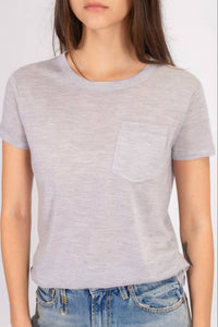 Arch4 Cashmere - Shia Short-sleeved Jersey T-shirt
