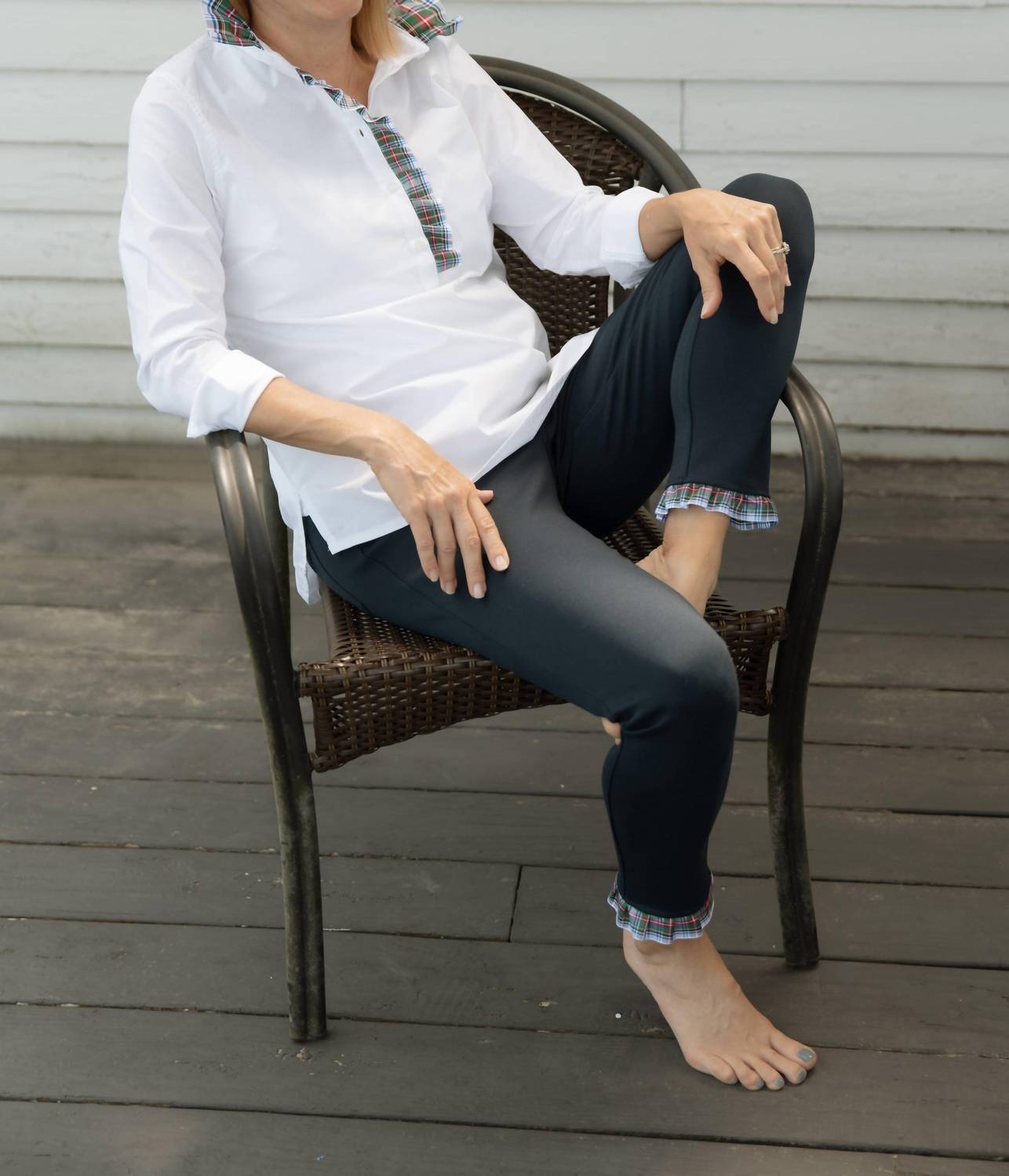 Pearly Vine - Sabrina Ankle Pants