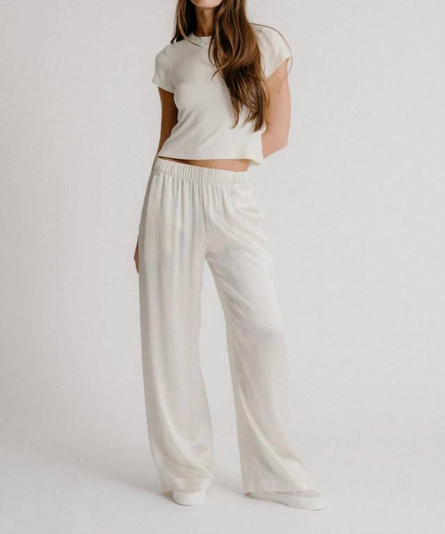 Sablyn - Brynn Silk Wide Leg Pant