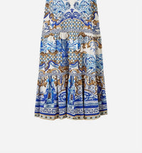 Camilla - High Waisted Tiered Skirt