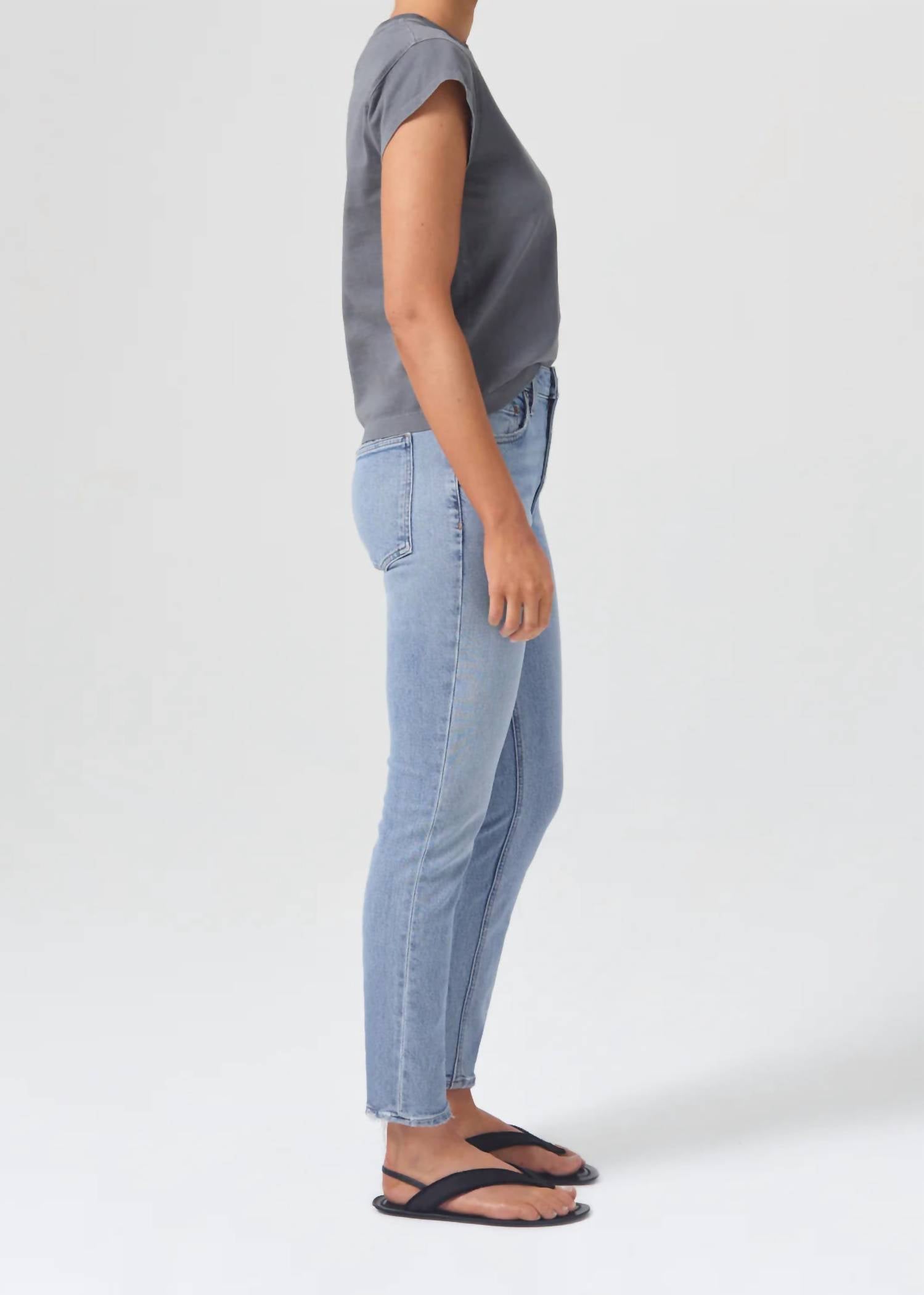 Agolde - Willow Mid Rise Slim Jean