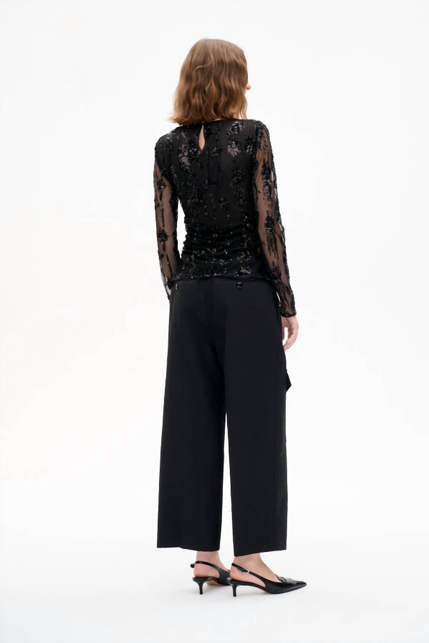Baum Und Pferdgarten - Jenine Sequin Top