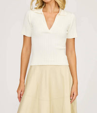 Lucy Paris - Smith Polo Top
