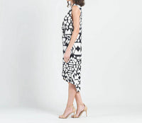 Clara Sunwoo - Silky Pleated Tulip Hem Dress