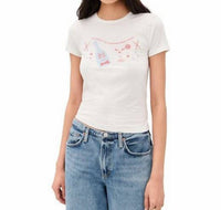 Re/Done - Tiny Tee Together Shirt