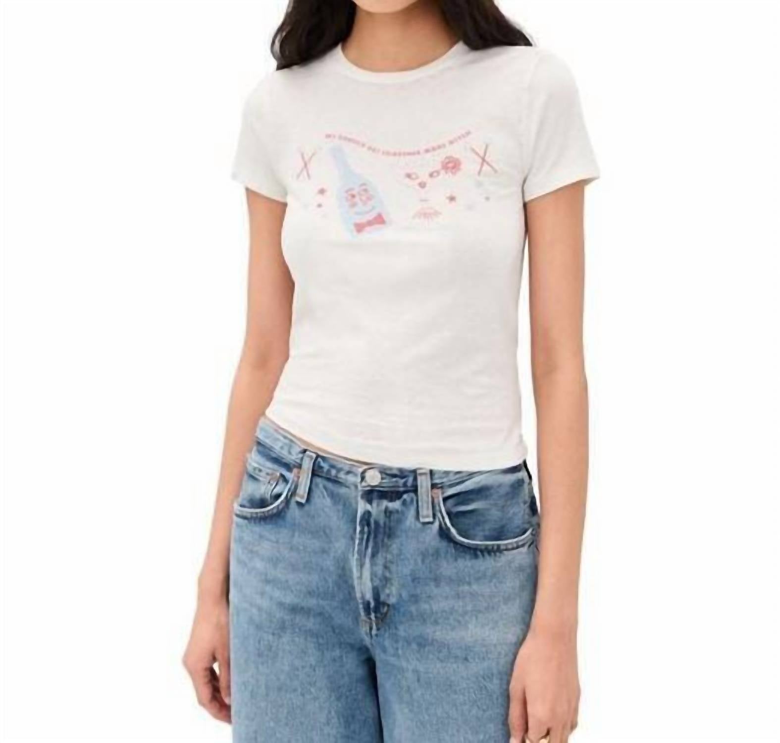 Re/Done - Tiny Tee Together Shirt