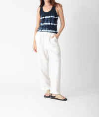 Electric & Rose - Tie-dye Linear Scoop Tank Top