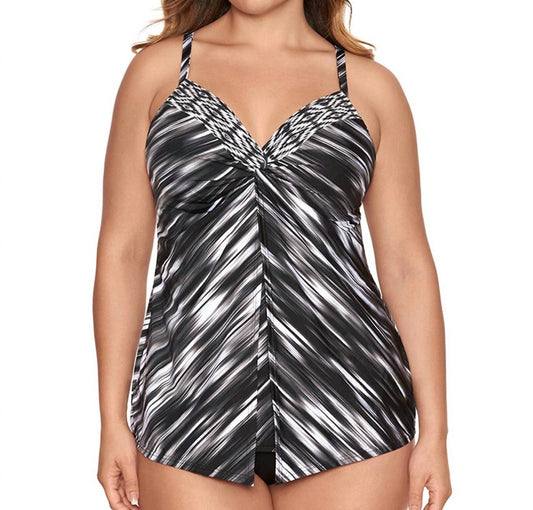 Miraclesuit - Love Knot Underwire Plus Size Tankini Top