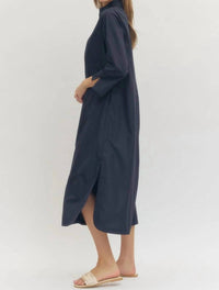 Entro - Mercer Shirt Midi Dress
