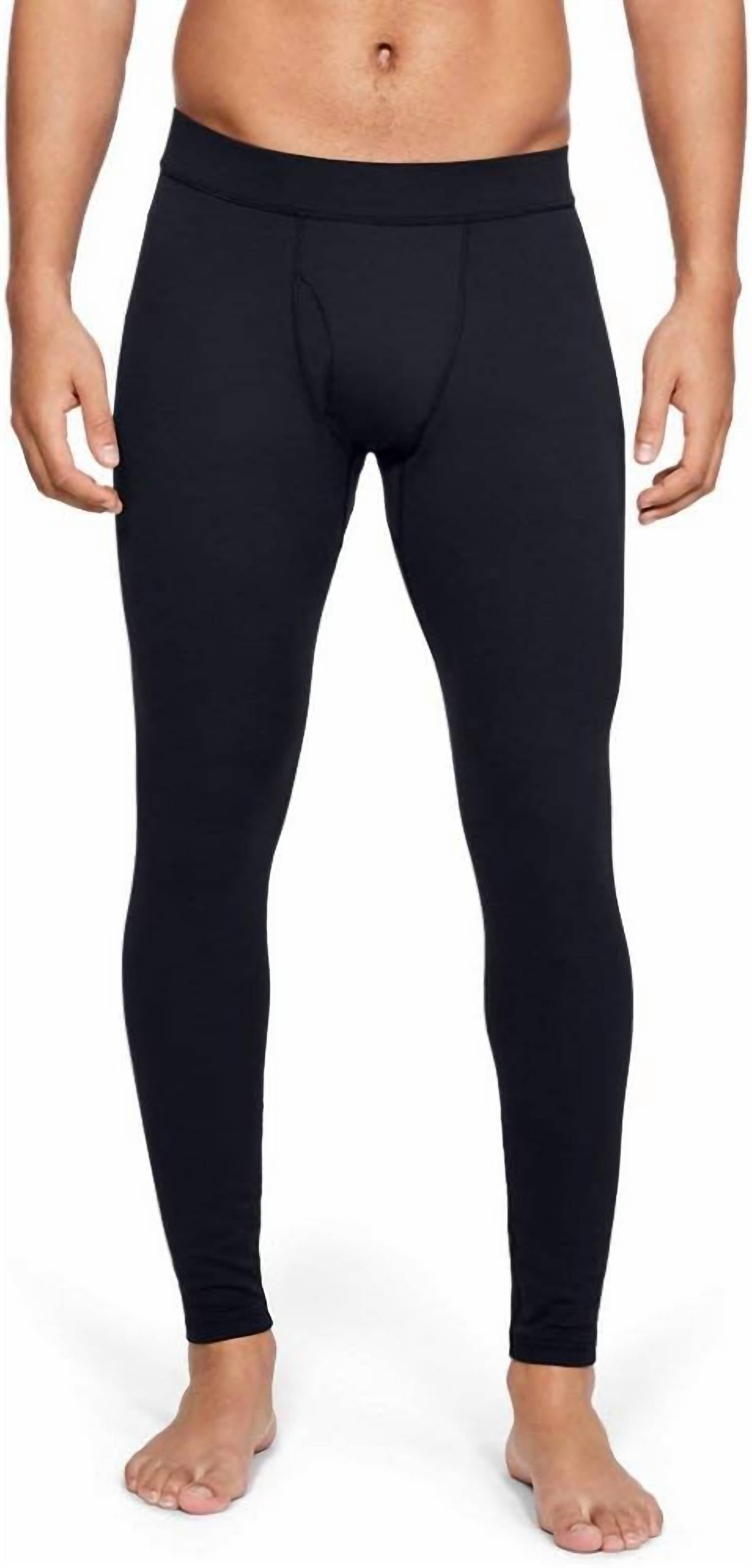 UNDER ARMOUR Packaged Base 2.0 Leggings in black - men's pants - detail view