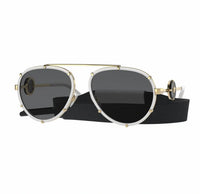 Versace - Women's Ve2232 Aviators Runway Non-polarized Sunglasses