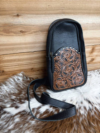 American Darling - Women's Tooled Crossbody Bag