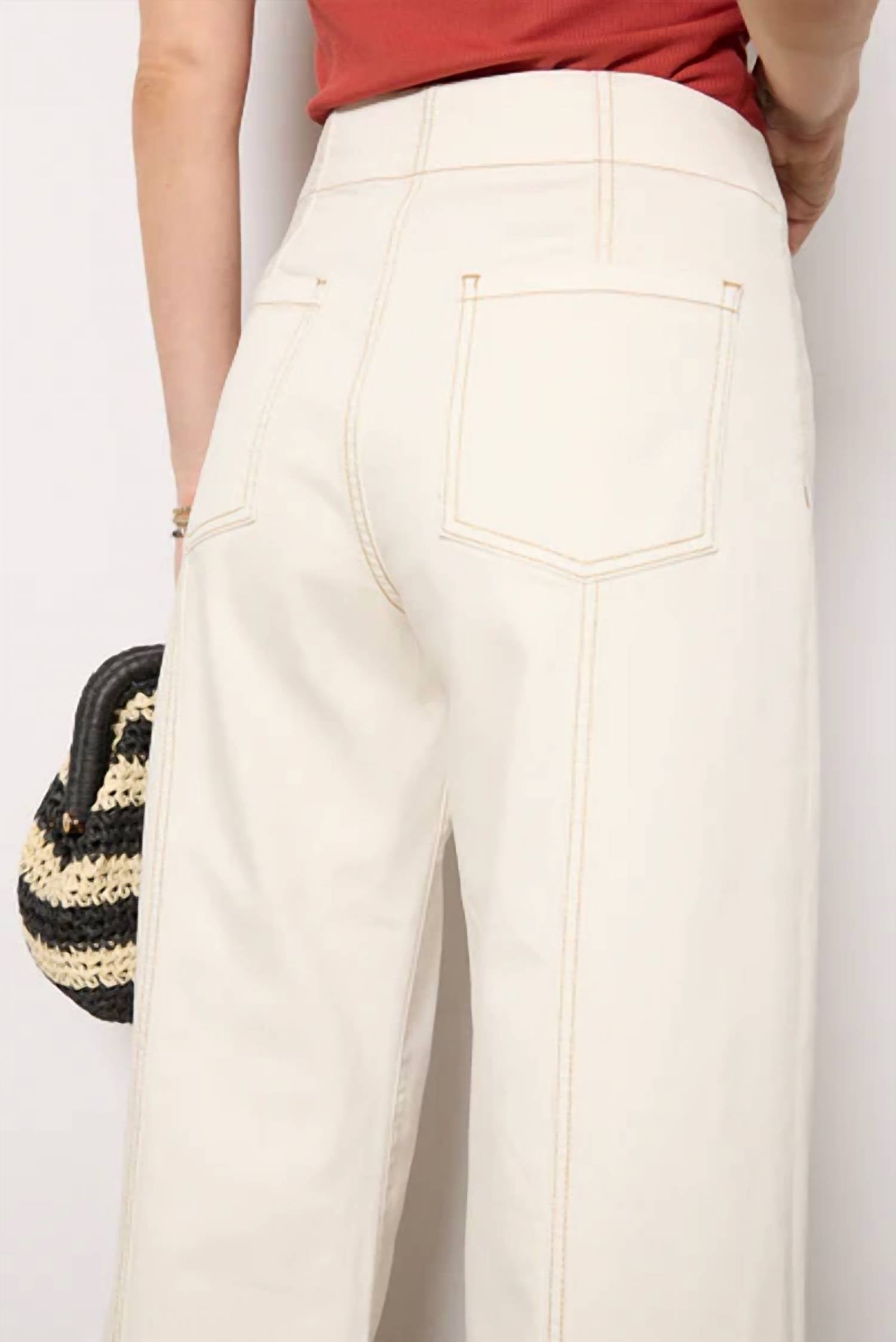 Kut From The Kloth - Meg Wide Leg with Contrast Stitch Jeans