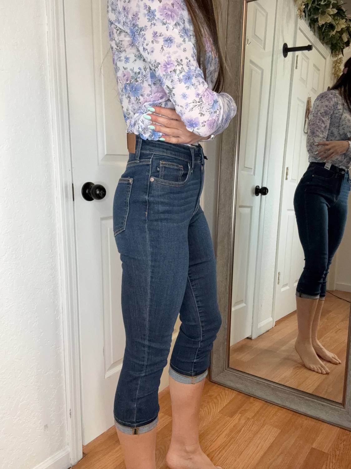 Judy Blue - Jillie Denim Capri Jeans