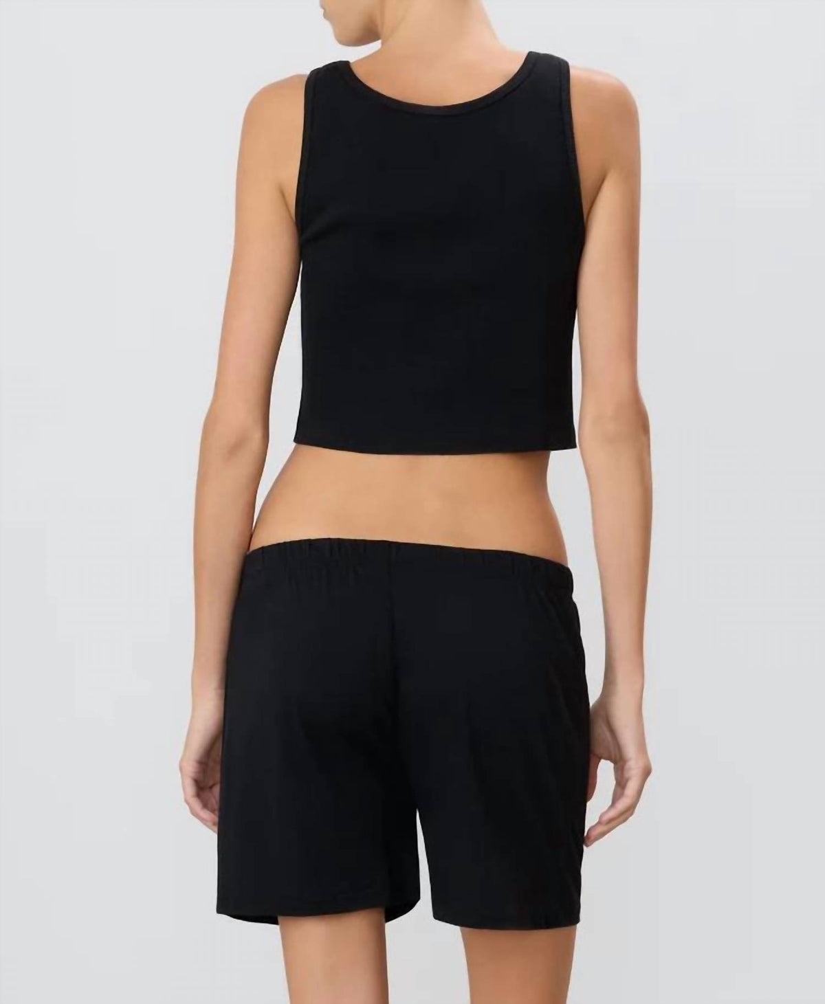 Eterne - Cropped Scoop Neck Tank