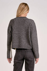 Elan - Marla Color Block Sweater
