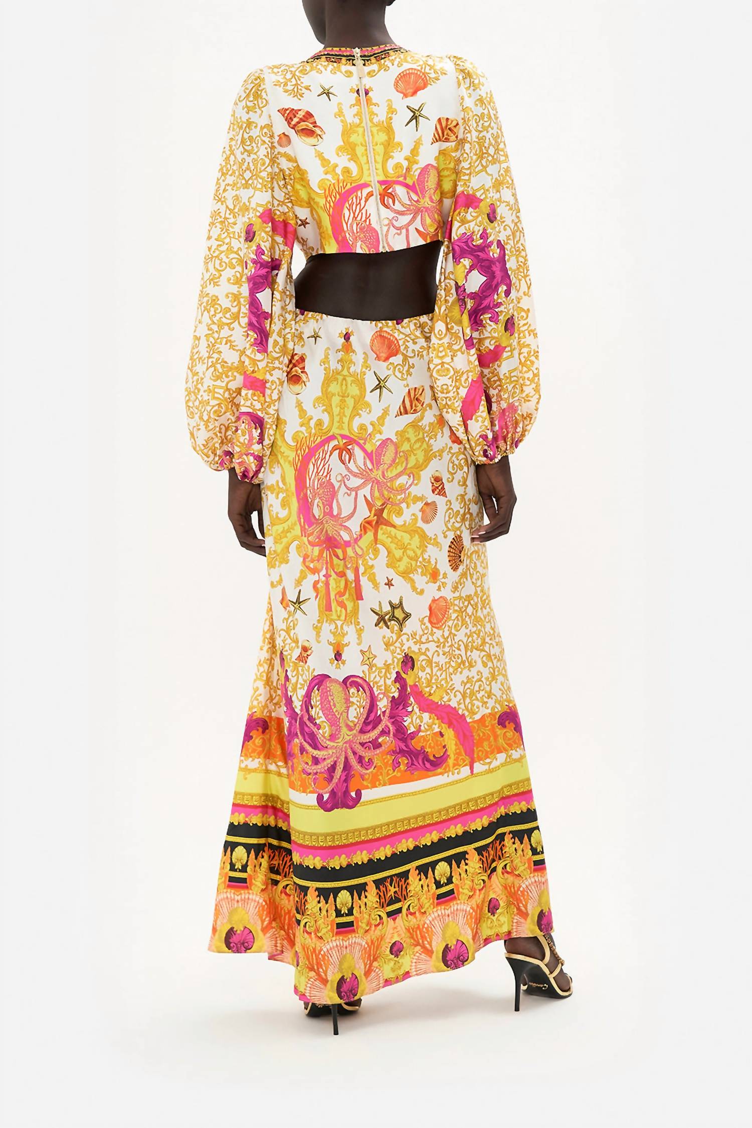 U-Ring Cut Out Dress