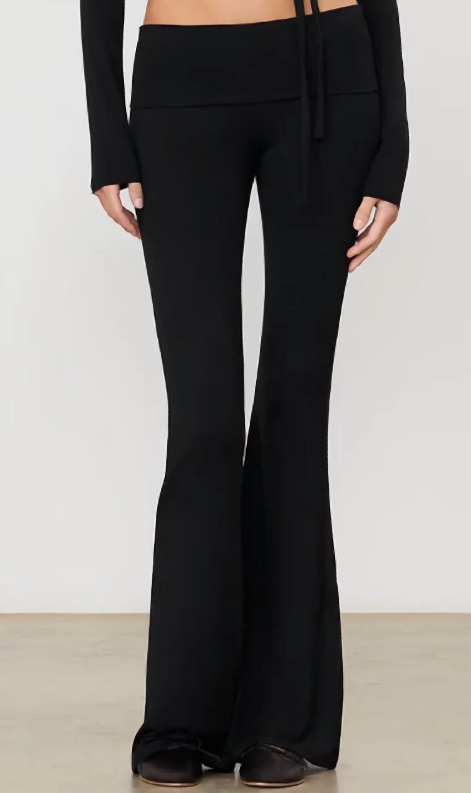 Eterne - Foldover Flare Pant