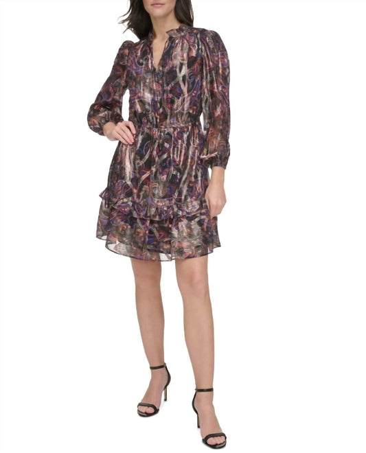 Vince Camuto - Floral Paisley Dress