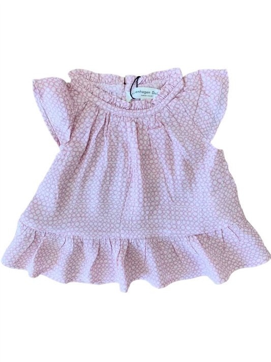 Copenhagen Delights - Girls' Circle Printed Ruffle Tunic