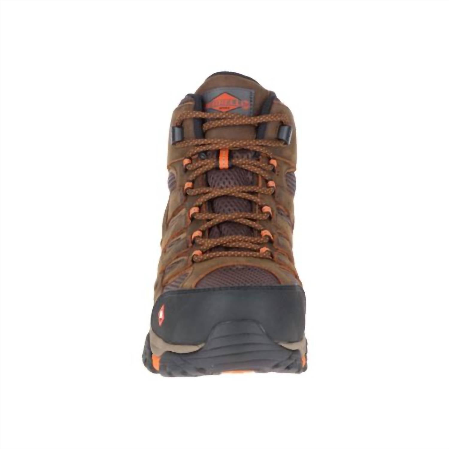 Merrell - Men's Moab Vertex Mid Waterproof Composite Toe Safety Shoe