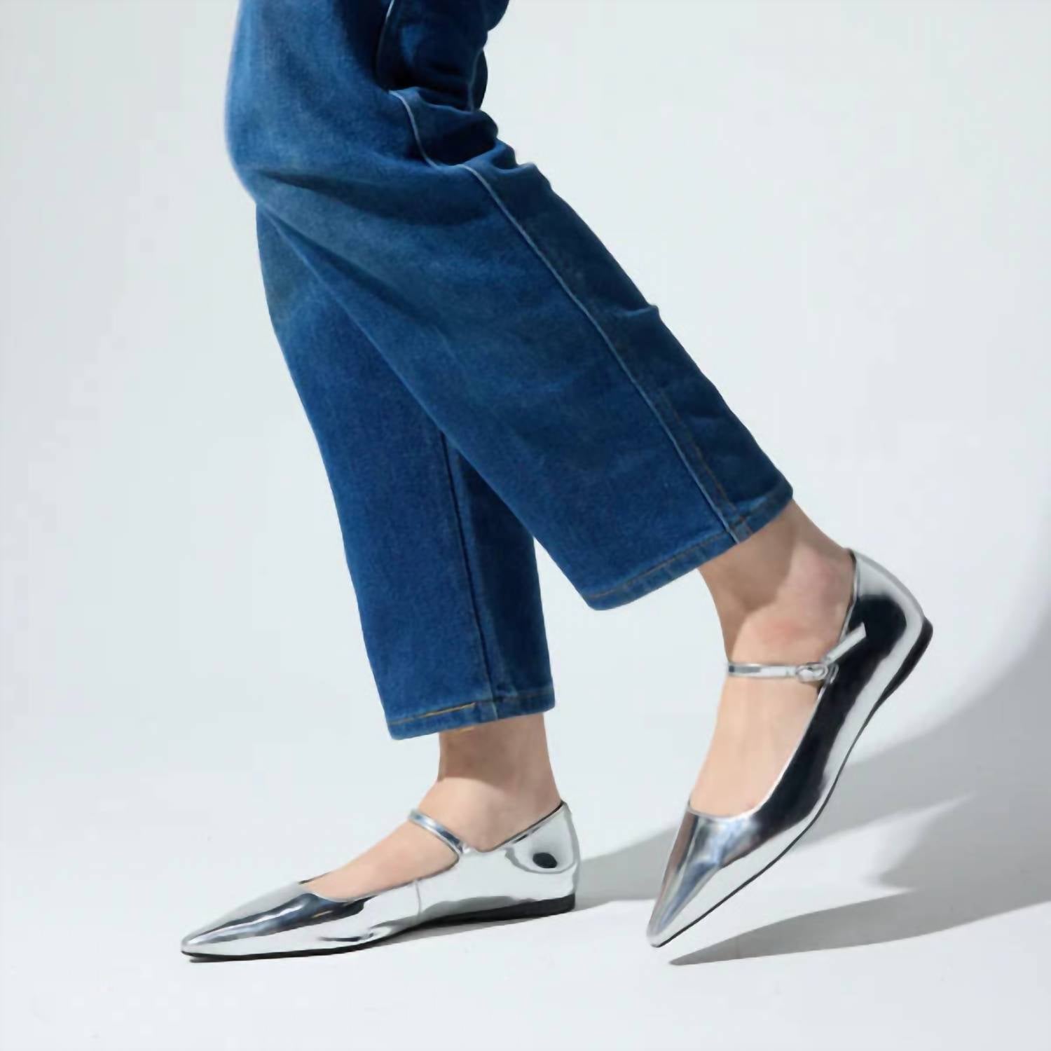 Yosi Samra - Women's Camille Mary Jane Flat