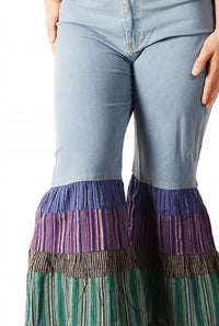 Gypsy Rose - Denim Bell Bottom Jeans