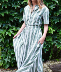 Never A Wallflower - Kelli Short Sleeve Maxi Dress