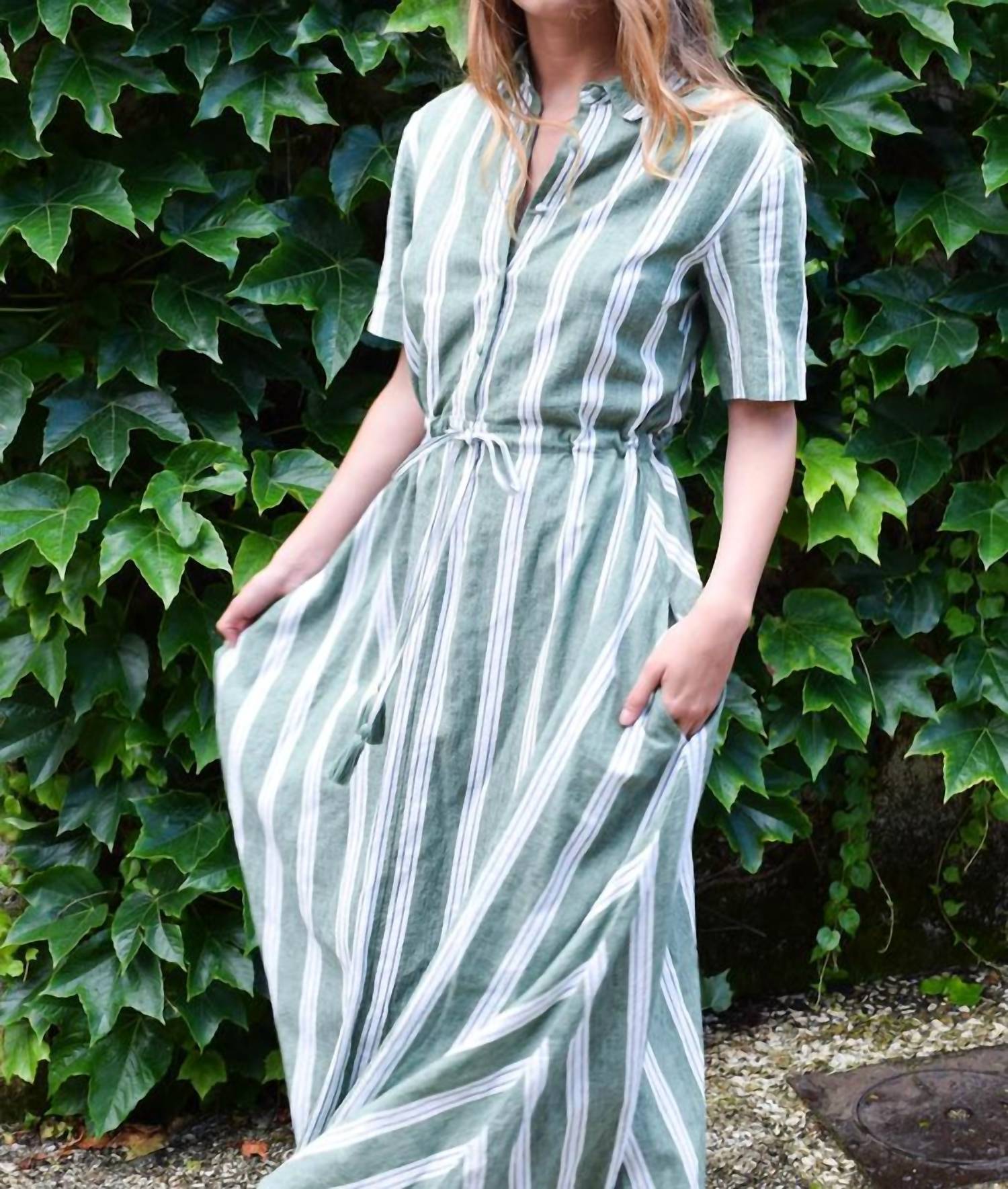 Never A Wallflower - Kelli Short Sleeve Maxi Dress