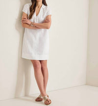 Tommy Bahama - Two Palms Short Sleeve Collared Dress