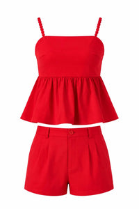 Tcec - Pretty Little Peplum Set