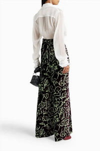 Anna Sui - Ruffled Lyocell-georgette Blouse