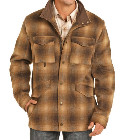 Panhandle - Plaid Ombre Wool Jacket