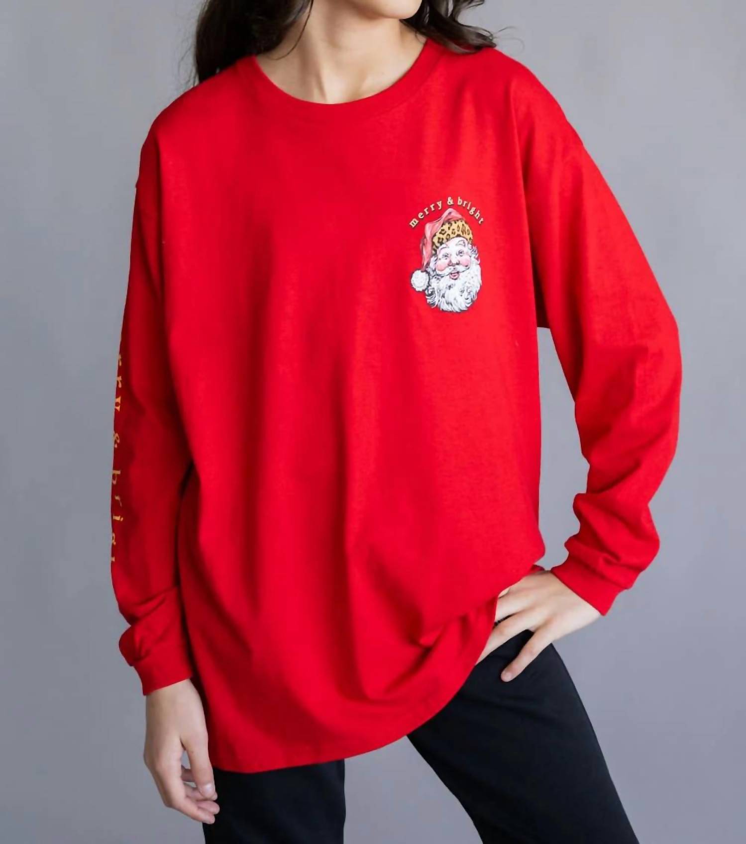 Simply Southern - Youth Leo Santa Long Sleeve T-shirt