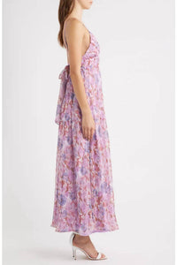 Lulus - Shannon Tie Back Maxi Dress