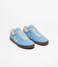 Veja - Women's Aqua Pierre Bark Suede Paneka Sneaker