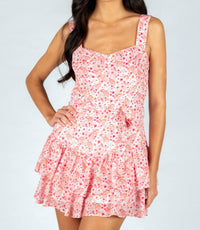 Sincerely Ours - Hailey Flutter Sleeve Romper