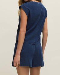 Z Supply - Camino Jersey Denim Top