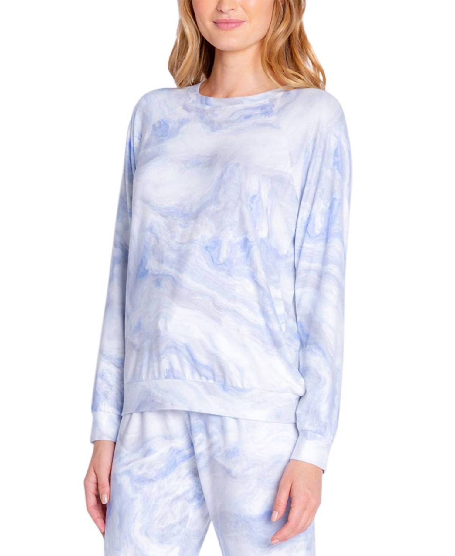 Insomniax - Printed Long Sleeve Pajama Top