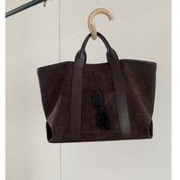 Dipped Shop Women's Slouchy Tote Large Bag in coffee - women's bag - view 6