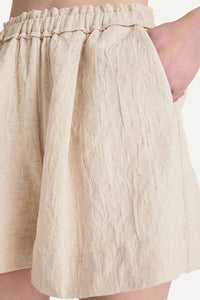 Merlette - Azure Cotton Short
