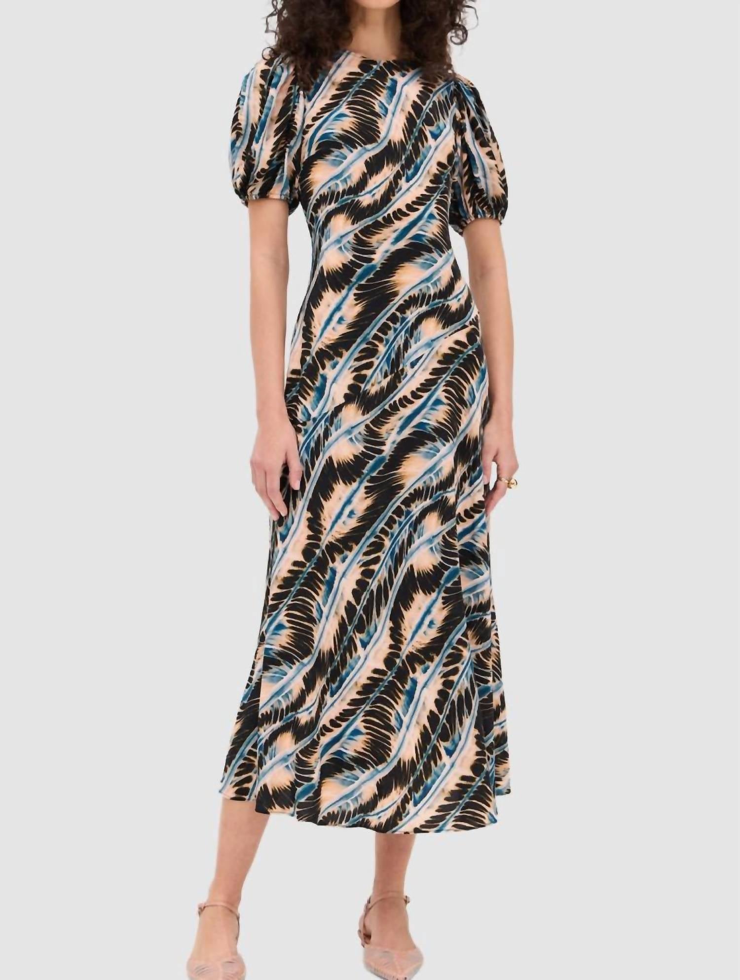 Ulla Johnson - Ines Puff-sleeve Midi Dress