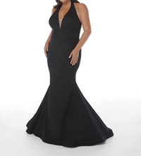 Tiffany Designs - Halter Neckline Prom Dress