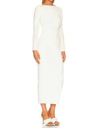 The Line By K - Pascal Long Sleeve Maxi Dress