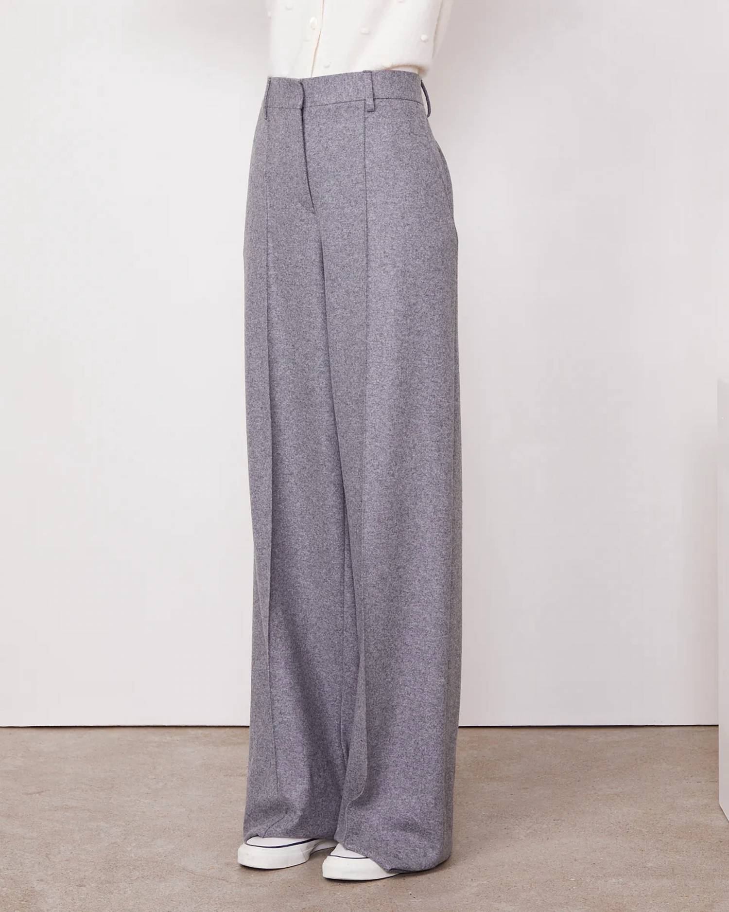 Officine Générale - Rosa Italian Jersey Wool Pants