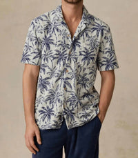 Faherty - Short Sleeve Cabana Towel Terry Shirt