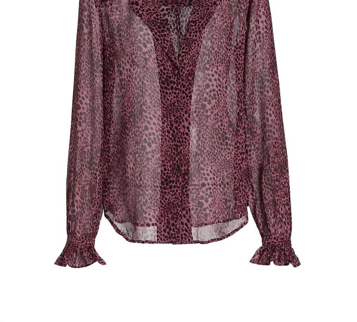 Paige - Ellyn Sheer Silk Shirt