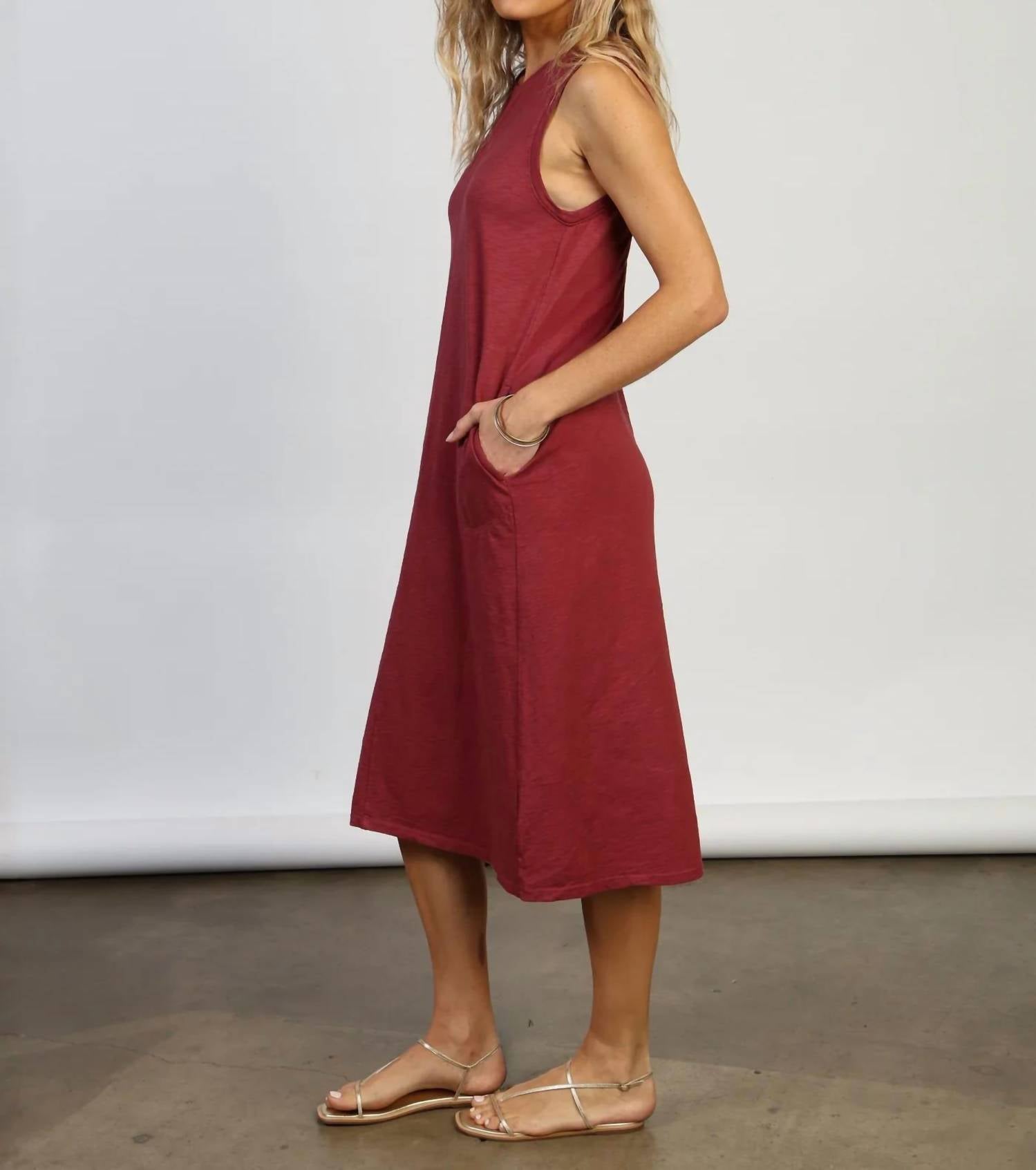 Dylan - Mia Sleeveless Crew Neck Dress