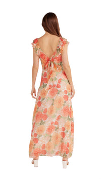 Minkpink - Aida Frill Maxi Dress